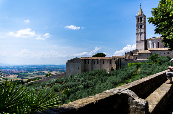 Italy - Assisi, "Basilica di Santa Chiara"